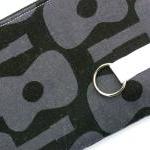 Coin Purse, Small And Padded In Groovy Guitars