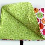 Baby Changing Pad, Travel Size In Blossoms And..