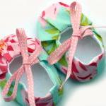 Baby Girl Shoes - Booties, Size 6-12 Months In..